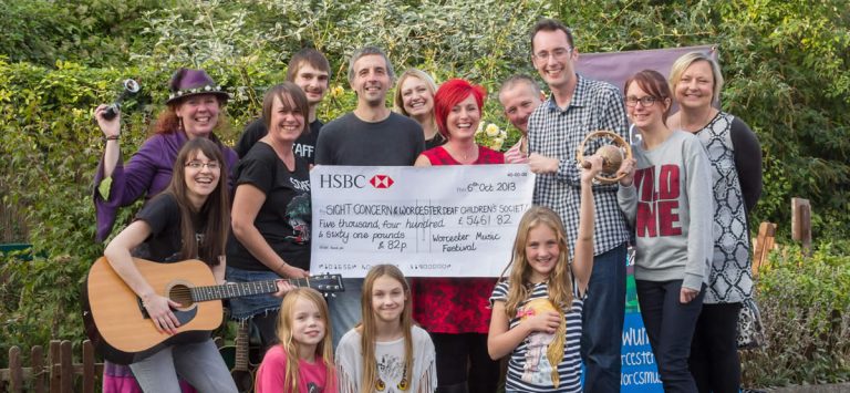 Charity Cheque presentation 2013