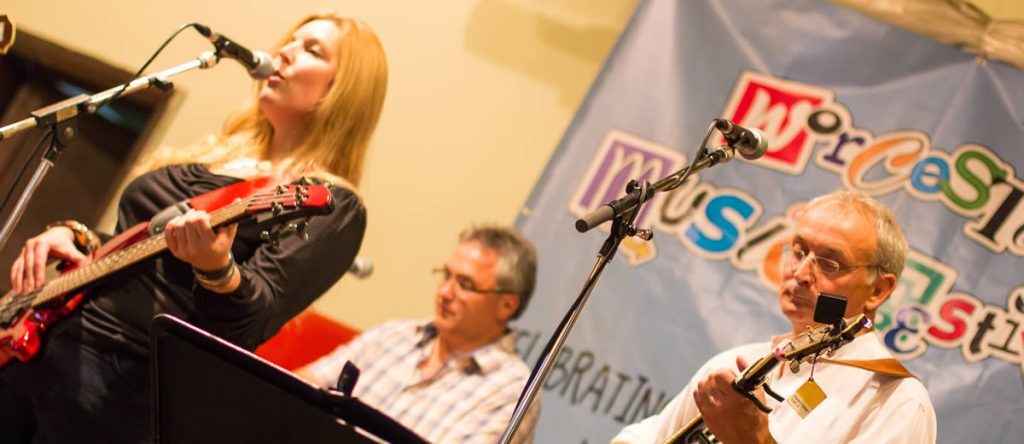 Drytwood performing at Worcester Music Festival