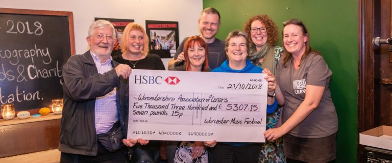 Festival supports Worcestershire Association of Carers